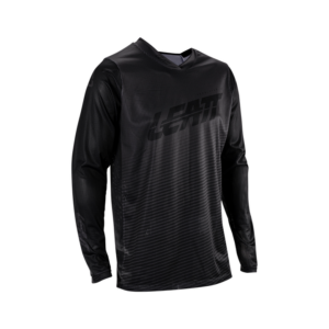 Leatt JerseyMoto 4.5X Flow Black Front 5026000480 81f39993 af8d 427a 8fad 1dca4f22317f 1.png