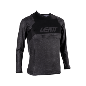 Leatt JerseyMoto 4.5Jnr StealthBlackGrey ProductFront 5026000940.png