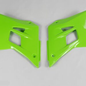 UFO Kawasaki KDX 200 1995-18 Radiator Covers Green