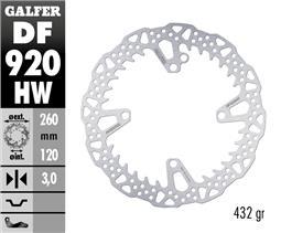 Galfer Disc Shark Fixed 260X3mm (DF920HW)