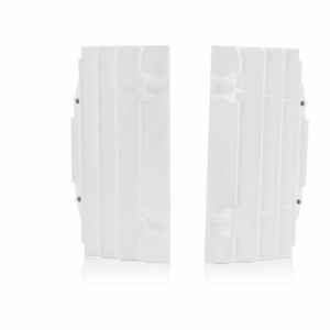 UFO Radiator Louvers KTM, Husqvarna White EXC 17-19