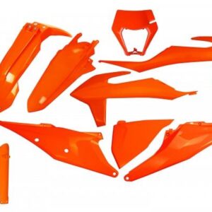 UFO KTM EXC 2020 2023 Full Kit with Headlight Neon Orange