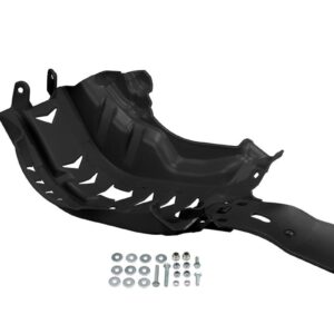 UFO Skid-Plate Black Compatible Gas Gas/KTM/Husqvarna