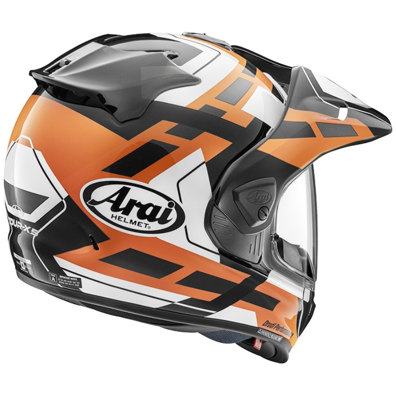 Arai TX5 Match Orange - view 2