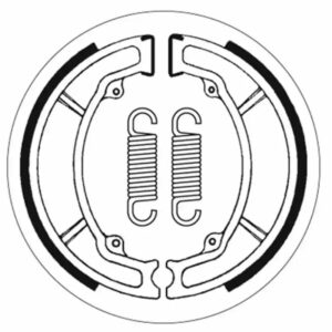 SBS 2034 Brake Shoes