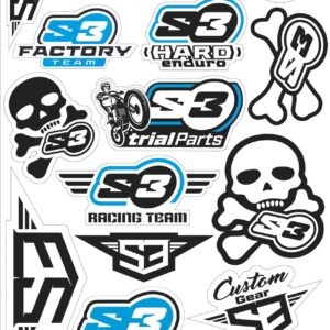 S3 Logo Stickers
