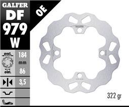 Galfer Disc Wave Fixed 245X6mm Yamaha YXR 700 Rhin
