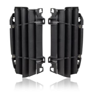 UFO Radiator Louvers Black for Gas Gas/KTM/Husqvarna 2024-27