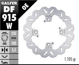 Galfer Disc Wave Fixed 255x5, 5mm (Tiger 800 Rear)