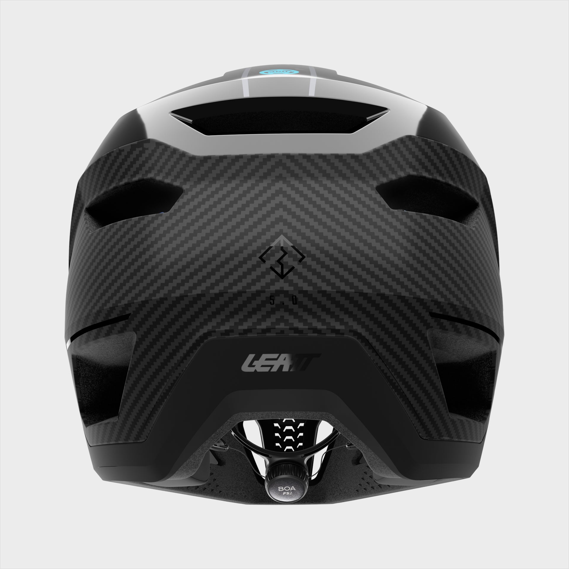 34355 Leatt 2026 HelmetMTB 5.0Gravity Black Back 1026055370.jpg