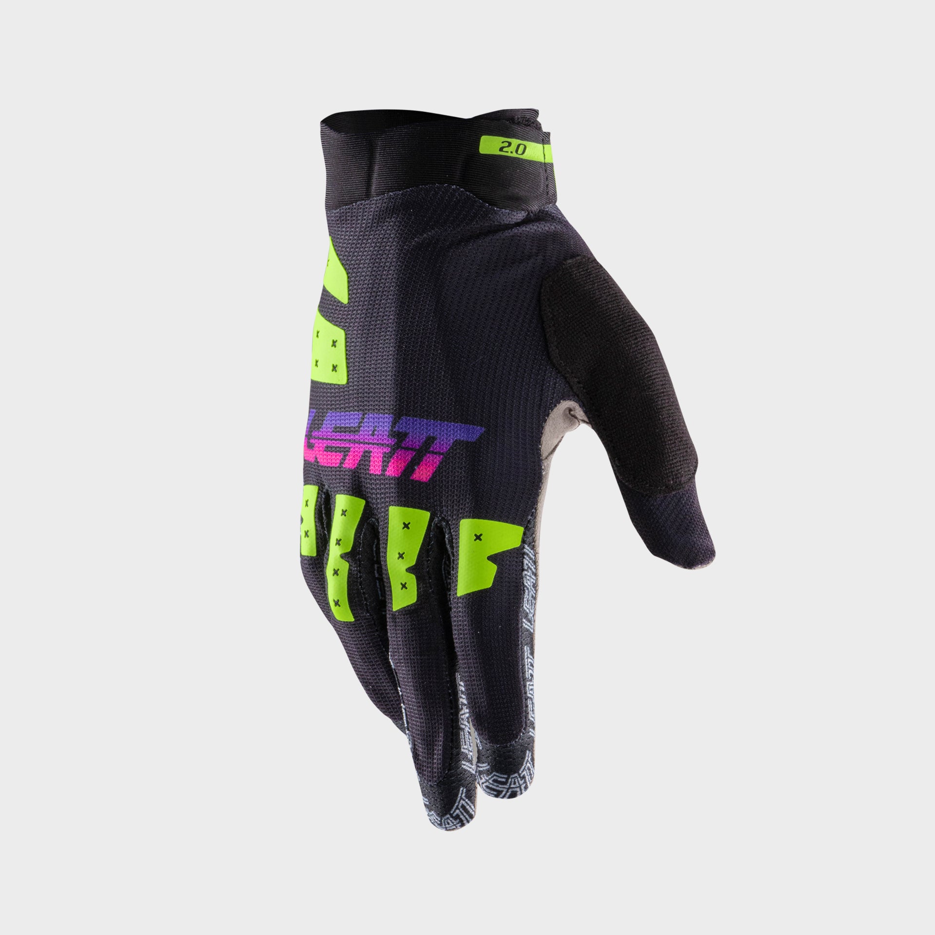34389 Leatt Glove MTB 2.0 X Flow Neon Black RightBack 6026056850 bbc64ba1 1f59 4bd5 8b8a 6e265f67b853.jpg