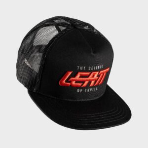 38912 Leatt 2026 Lifestyle CapTrucker Black Front 5026081040 001.jpg