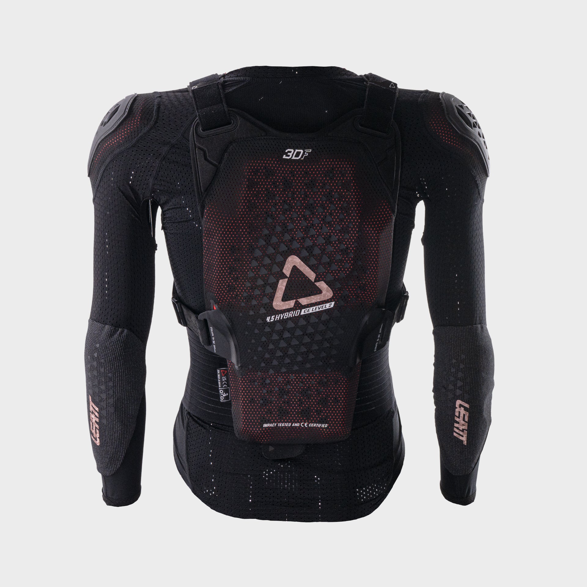41906 Leatt 2026 Protection BodyProtector 4.5HybridWomen Black Back 5026010610.jpg
