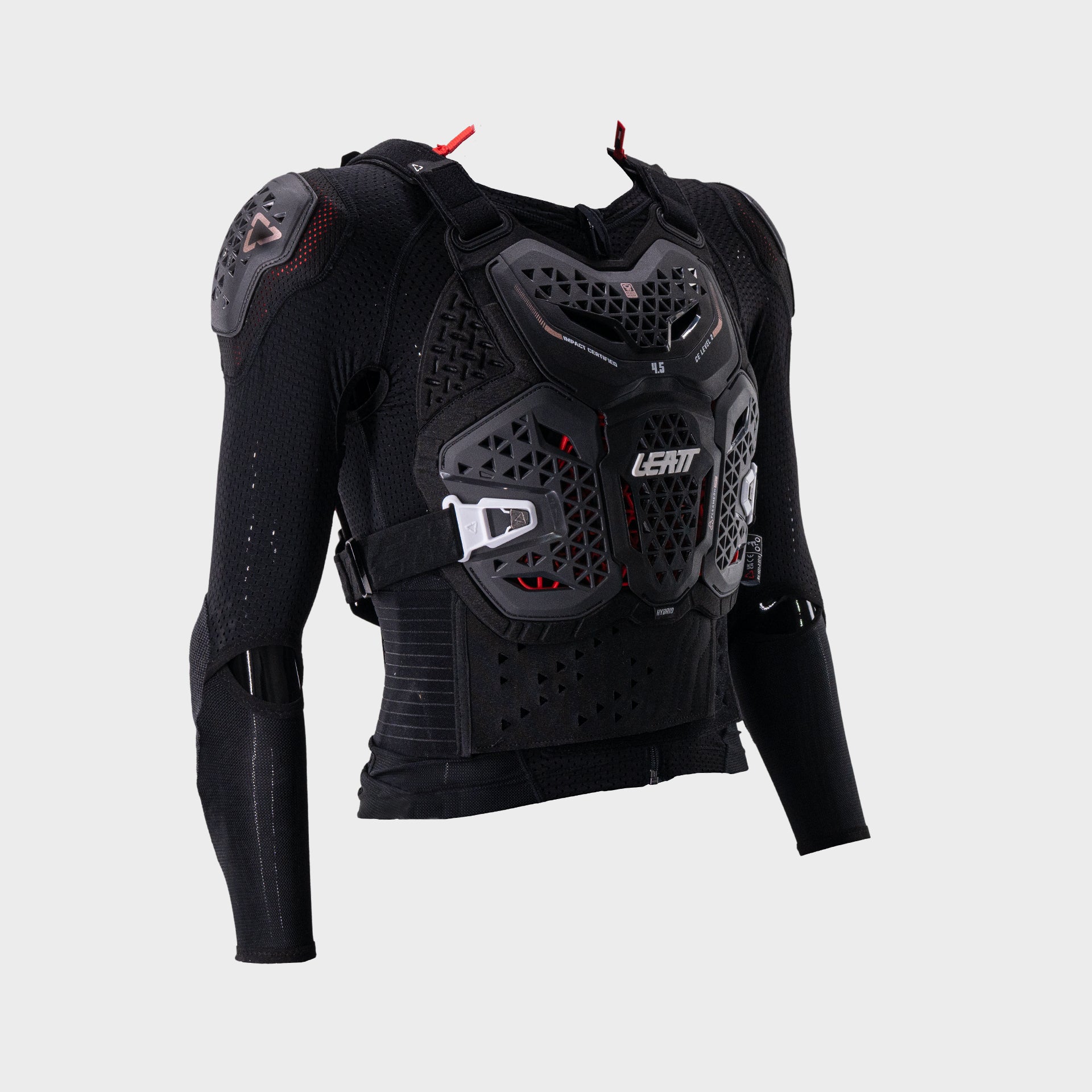 41906 Leatt 2026 Protection BodyProtector 4.5HybridWomen Black ISORight 5026010610.jpg