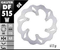 Galfer Yamaha Rear Disc Wave Fixed 245x4mm