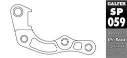 Galfer Bracket Adapter Honda CRF 2019- 270mm