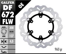Galfer KTM 950S/990R Front Disc Wave Floating