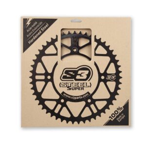 S3 Supersteel Chainwheel KTM/GG/HKY Black 46