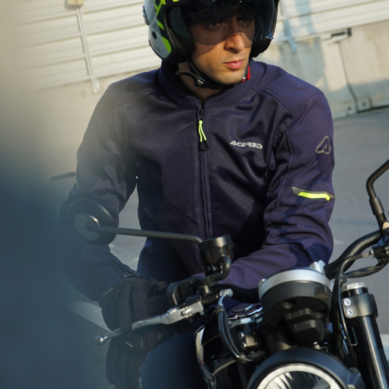 Acerbis Gordon Jacket Blue & Yellow