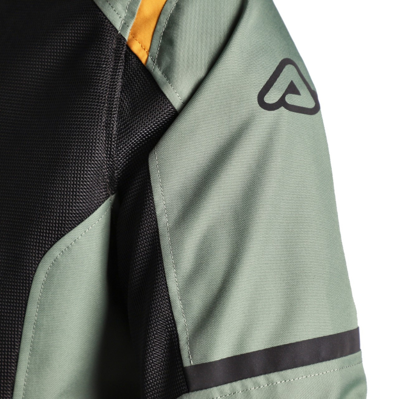 Acerbis Jacket Ramsey 2.0 Vented Green & Yellow - view 3