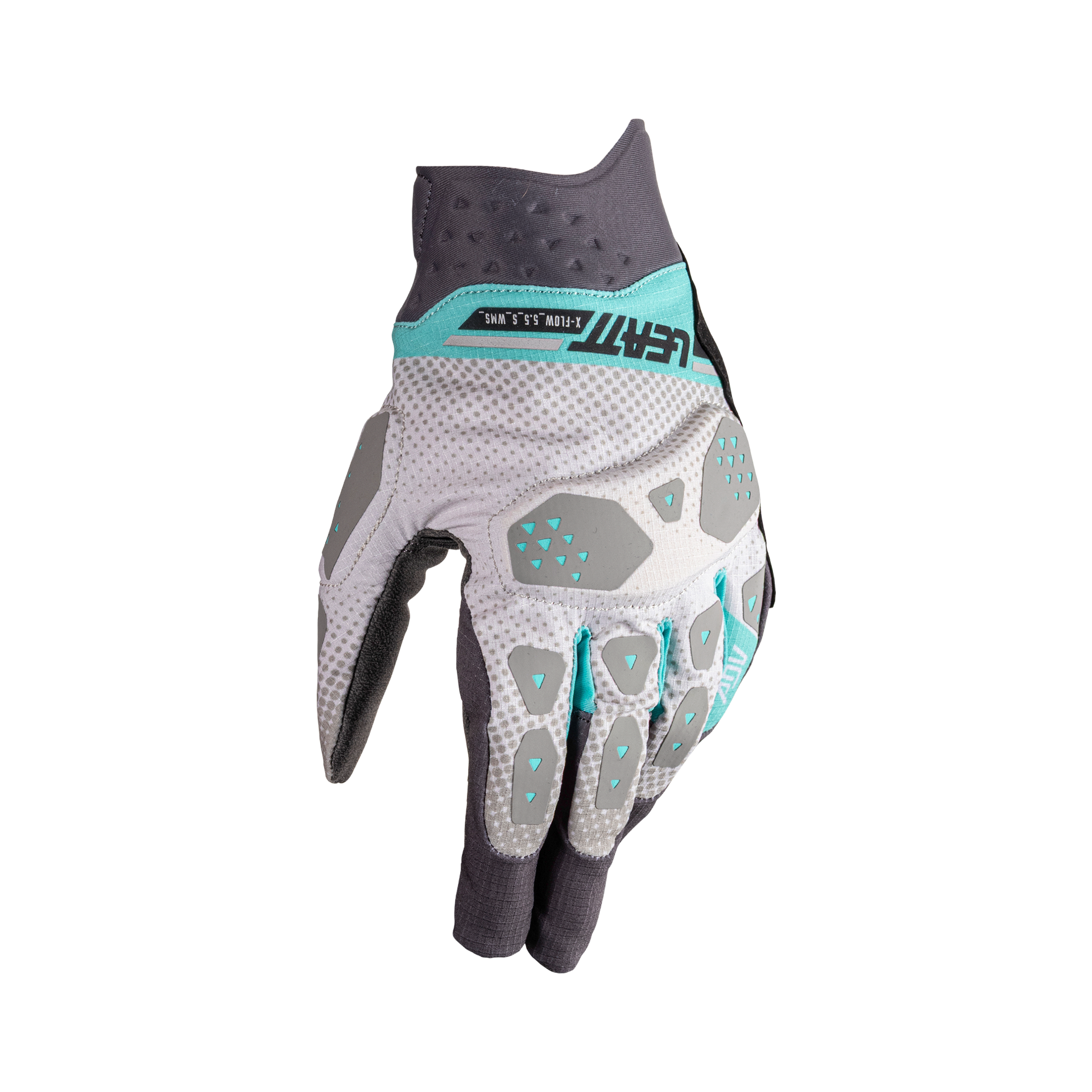 Leatt 2026 GloveADV 5.5XFlow WMN Short SteelGrey LeftTop 6026004450 17a47fab c33e 4a4e a9ee e2ca9384f493.png