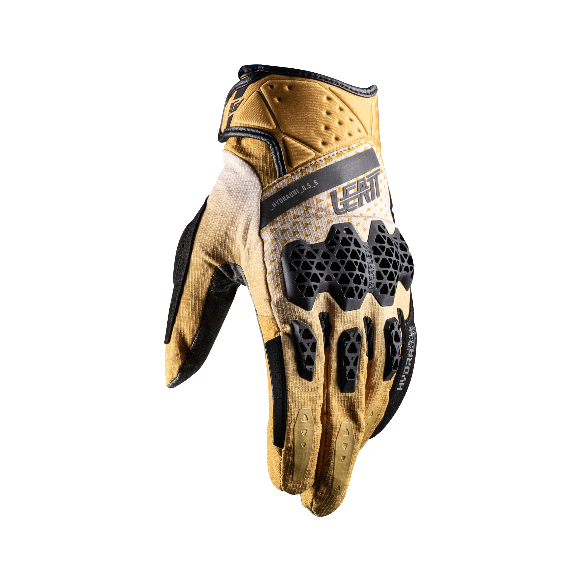 Leatt 2026 GloveADV 6.5HydraDri Short SandBrown LeftTop 6026003650 5cda8f63 e604 4be8 8f6e 89822177b017.png