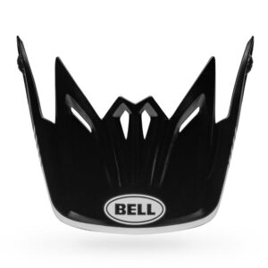 bell moto 9 youth mips dirt motorcycle helmet visor louver gloss black white top.jpg