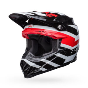 bell moto 9s flex dirt motorcycle helmet banshee gloss black red front left.jpg