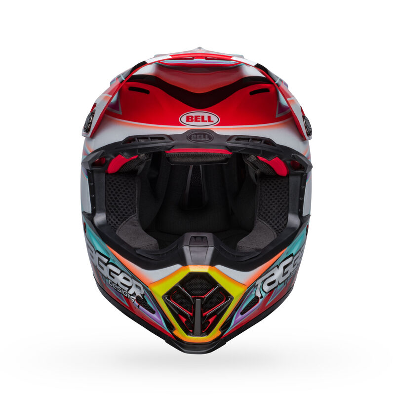 bell moto 9s flex dirt motorcycle helmet tagger edge gloss white aqua front.jpg