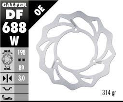 Galfer KTM Front Disc Wave Fixed 198x3mm
