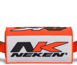 Neken Smooth Feeling Handlebar, Fluo Orange, Pad Orange-White