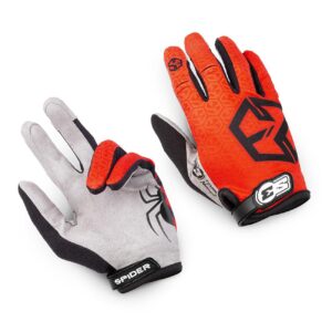 S3 Gloves Spider Red Size: Kids Large