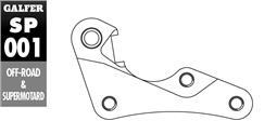 Galfer Bracket for Caliper SP Honda 270