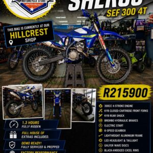 2027 Sherco SEF 300 4T demo bike at 413 Racing Hillcrest