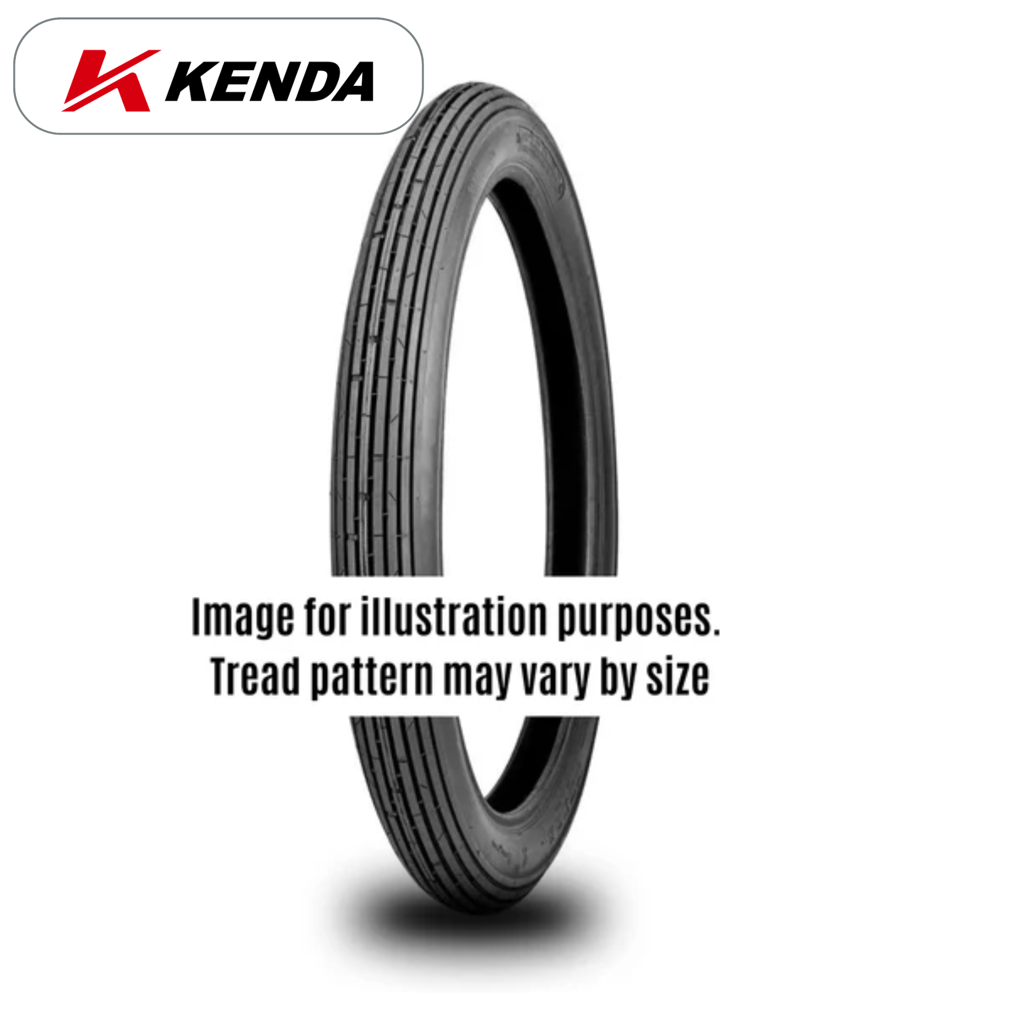Kenda 225-17 33L K201 Light Weight Ribbed TT Front